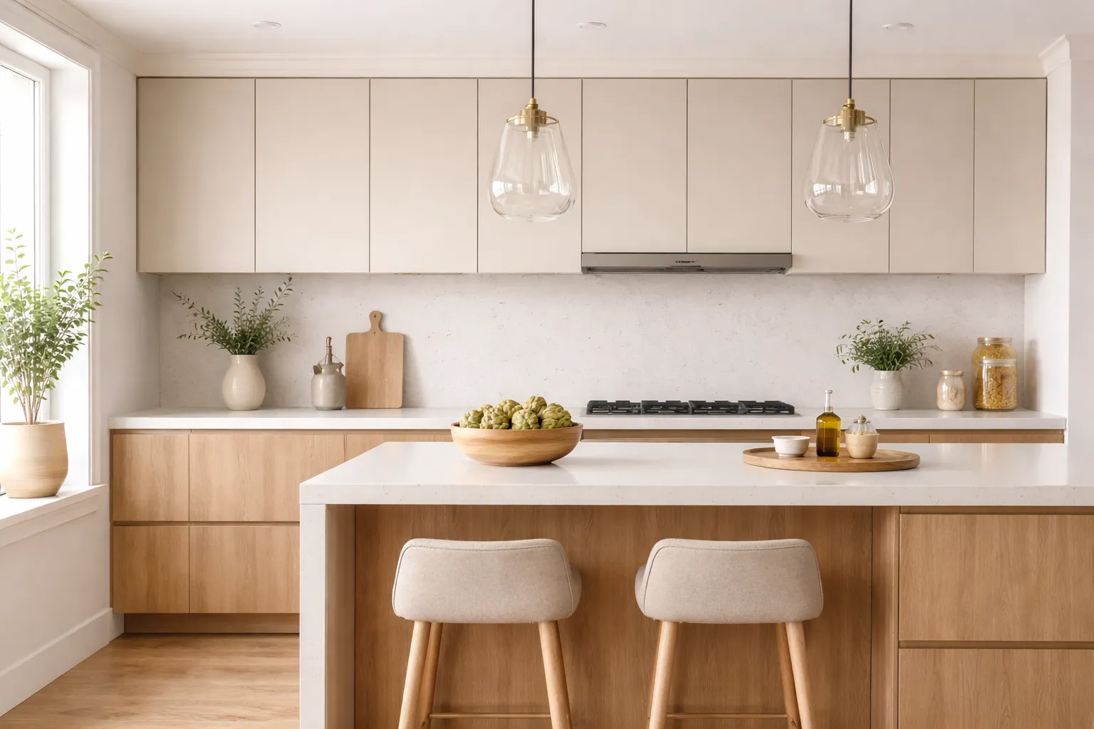 cocina cashmere y madera