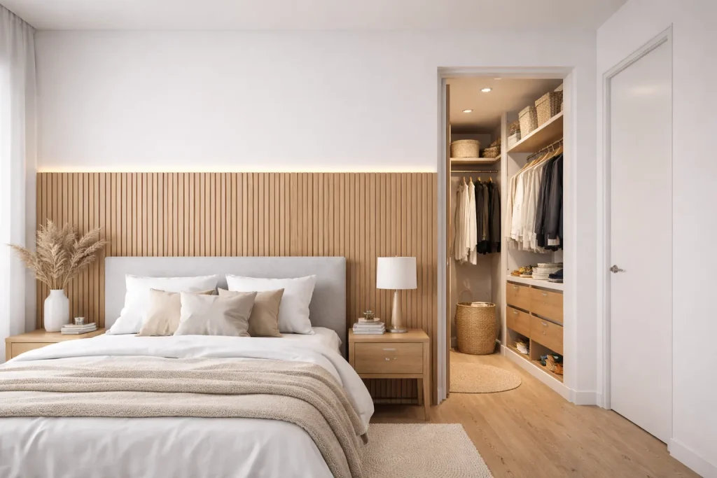 vestidores a medida en habitaciones