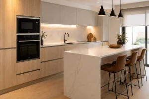 cocina de lujo reforma en barcelona